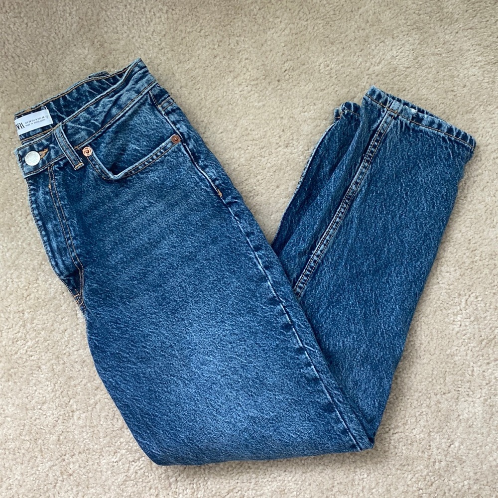 Zara mom jeans